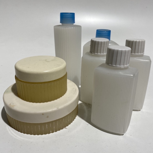 BOTTLE or CONTAINER, Plastic Travel Size